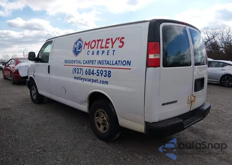 2008 Chevrolet Express Work Van z USA, uszkodzony, nr VIN 1GCFG15X381188746